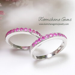 แหวนพลอยทับทิมแท้ พลอยสีชมพูสวยหวาน วงเล็กน่ารัก ใส่ติดนิ้วได้ทุกวัน ตัวเรือนเงินแท้ silver925 ฝีมือประณีต จัดส่งรวดเร็ว การันตีคุณภาพ พร้อมส่งไซส์ 54