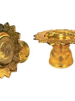 พานโตก *18 CM สีทอง*