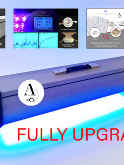 โคมไฟยูวีแบบราง รุ่น Upgrade ใหม่ล่าสุด รุ่นกำลังไฟฟ้า 50w ประสิทธิภาพแสง 500w ขนาด 33cm
