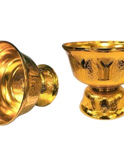 พานรัฐธรรมนูญ 16CM. *สีทอง*