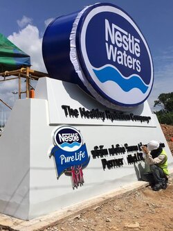 ป้ายคอมโพสิต ซิงค์ขึ้นรูป ติดไวนิลพิมพ์ UV โครงเหล็กปิดคอมโพสิต พร้อมติดตั้งราคาโรงงาน