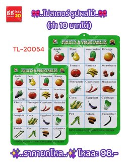 โปสเตอร์ รูปผลไม้ TL-20054