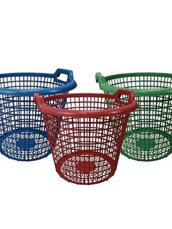 ตะกร้าแพนท้อม *คละสีเข้ม*