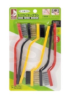 แปรงขัดสนิม 6 ชิ้น