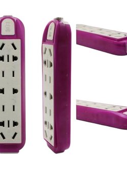 ปลั๊กไฟต่อ แบบยาว 4.5*18.5*2 CM.