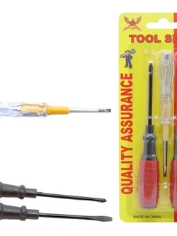 ชุดไขควง 1*3 PCS TL-2537