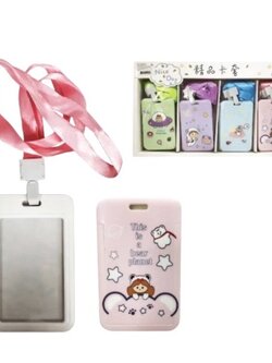 ป้ายห้อยคอ แนวตั้ง คละสี + คละลาย