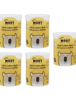 Baby Moby คอตตอนบัตหัวเล็ก (Mini Cotton Buds)