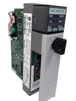 Allen-Bradley 1747-L553 SLC 5/05 Controller, 64K, Ethernet & RS-232