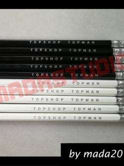 ดินสอไม้ดำ-ขาว