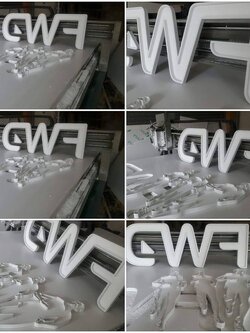 แผ่นพลาสวูดคุณภาพ เกรดงานป้าย ภายนอก-ภายใน 1220*2440*20 mm.