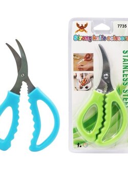 กรรไกรตัดปู คละสีด้ามจับ TL-7735