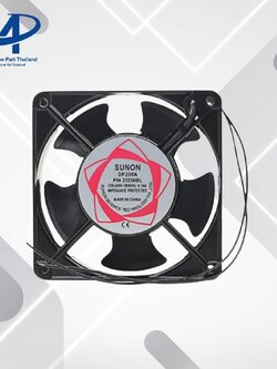 พัดลม 4 นิ้วครึ่ง 4"1/2 ยี่ห้อSUNON DP200A P/N2123HSL 220-240V 0.14A (ขนาด120x120x38mm)