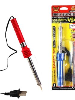 หัวแร้งบัดกรี คละสี ด้ามปากกา 40 W.