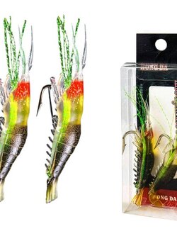 เหยื่อปลอมตกปลา 2 PCS.