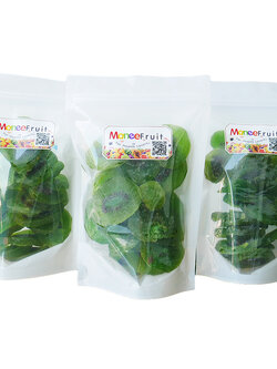 กีวี่อบแห้ง (หวานน้อย) รสชาติหวานอมเปรี้ยวกำลังดี ชะลอความแก่(แพ็ค 3 ถุง)