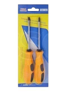 ไขควงแม่เหล็ก ปากแบนและปากแฉก 8 นิ้ว