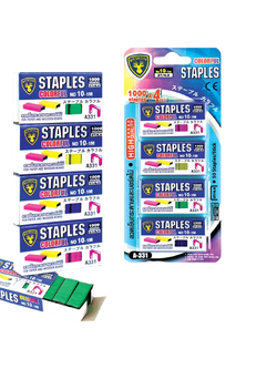 ลวดเย็บกระดาษ *สี*