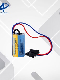 แบตเตอรี่ PLC ER17330V/3.6V Type A6BAT ยี่ห้อMitsubishi (แจ็คดำ) (รับประกันสินค้า)