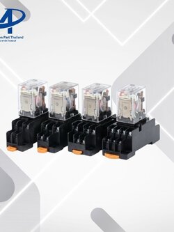 MY4N รีเลย์ 5A (รับประกันสินค้า) กำลังไฟ 12V AC/DC