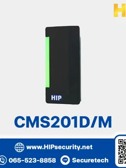 HIP เครื่องอ่านบัตร Wiegand Card Reader รุ่น CMS201D/M