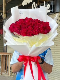 ช่อกุหลาบแดง วาเลนไทน์ มหาสารคาม