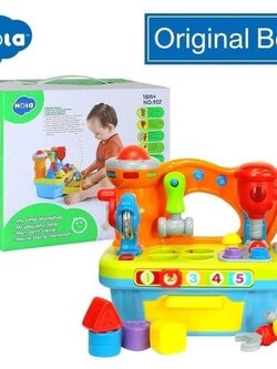 Hola ชุดเครื่องมือช่างมหาสนุก 7 ชนิดพร้อมดนตรี ไฟ และเสีย