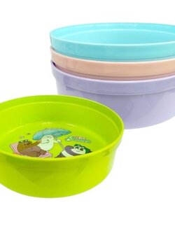 ขันน้ำ 20cm. (คละสี-คละลาย)