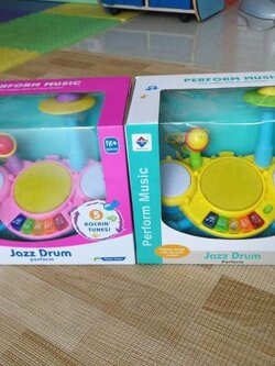Jazz drum (5 rocking tunes) มี2สี /ต่อชิ้น