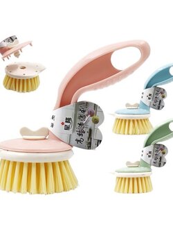 แปรงขัดกระทะ ขนาด 17cm.