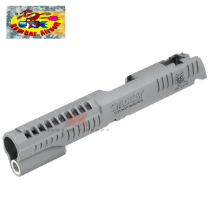 Bomber Wildcat Aluminum Standard Slide for Marui Hi-CAPA 5.1 / 1911 - Grey