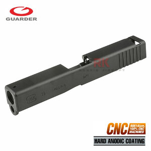 Guarder Aluminum CNC Slide for Marui G19 Gen3 (Black)