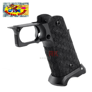 Bomber Omni / JW3 Grip w/ STI Tactical Magwell for Marui Hi-CAPA (Black)