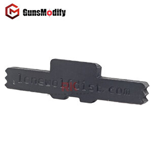 GunsModify Extended Slide Lock Lonewolf Marking For TM Glock Series (Black)