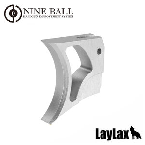LAYLAX Nine Ball Upgrade OMEGA Trigger for Tokyo Marui Hi-CAPA 4.3 / 5.1 (Silver)