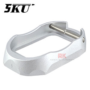 5KU CNC Aluminum Spy Magwell for Marui Hi-Capa (Silver)