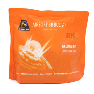 ลูกกระสุนปืนบีบีกัน Double Bell BIO น้ำหนัก 0.25g