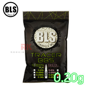 BLS Dark Knight Tracer BBs 0.20g 6mm (5,000 rds) - Green