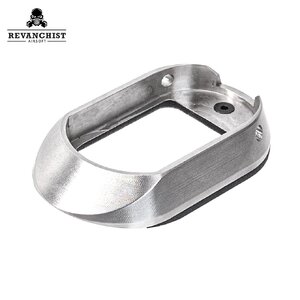 Revanchist Stainless Standard Magwell for Marui Hi-Capa (Plastic Grip)