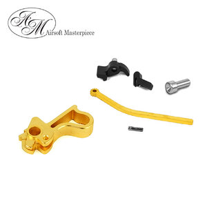 Airsoft Masterpiece CNC Steel Hammer & Sear Set for Marui Hi-Capa (Combat Master) Type 13 - Gold