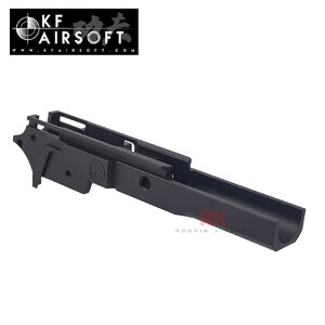 KF Airsoft Aluminum 3.9 inch Advance Frame with Hammer Set for Marui Hi-Capa - SV (Black)