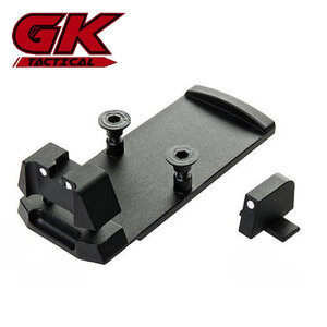 GK Tactical RMR Mount Base with Sight Set for SIG AIR P320 M17 / M18