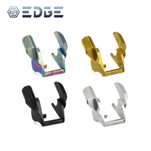 EDGE “ALBATROSS” Stainless Steel Ambi Thumb Safeties for Hi-CAPA