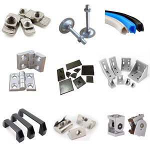 K- ชิ้นส่วนงาน Aluminium Profile