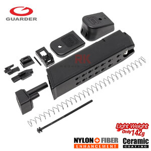 Guarder Light Weight Magazine Kit for MARUI G17/18C/19/22/26/34 (9mm Marking / Black)