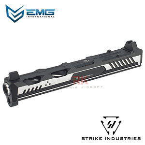 EMG / G&P Strike Industries Licensed ARK-17 Slide Set for Marui / WE G17 Gen3 (Two-Tone Black)