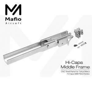 Mafioso Airsoft 5.1 inch CNC Stainless Steel Advance Frame for Hi-CAPA 5.1