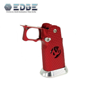 EDGE Custom "INF" Aluminum Grip for Hi-Capa - Red
