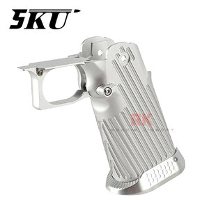 5KU Aluminum Grip Type 2 for Marui Hi-CAPA (Silver)