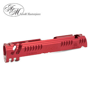 Airsoft Masterpiece Limcat Battlecat 4.3 Standard Slide for Hi-CAPA (Red)